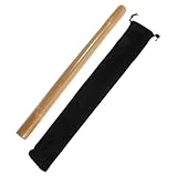 HOODANCOS Rodillo Masaje de Bambú Natural con Bolsa de Almacenamiento Herramienta Masaje Corporal para Espalda Cuello Hombros y Rostro Alivia Músculos y Mejora Circulación