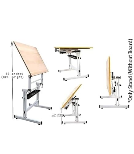 Image of Indian Enterprise Designer Table Drafting Imperial Size - a1-23x32 inches Drawing Stand Easel for Painting, Engineering Drawing for Architect, Artists, Interior Designer (WITHOUT BOARD) Pack Of 1