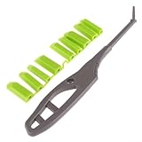 Design léger et portable : la taille compacte de 13,5 cm et la construction en plastique léger rendent cet outil de calfeutrage facile à transporter et à manipuler, parfait pour un usage professionnel et des projets de bricolage dans la maison.