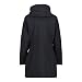 CMP - Damenparka mit Kapuze und Reißverschluss, Schwarz, XXXL