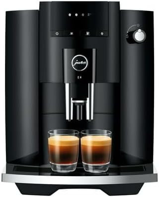 Jura E4 Automatic Coffee Machine (Piano Black)