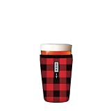 Picture of Sok It PintGlassSok Beer Glass Sleeve Insulated Neoprene Cover (Buffalo Check, Pint Glass Sleeve)