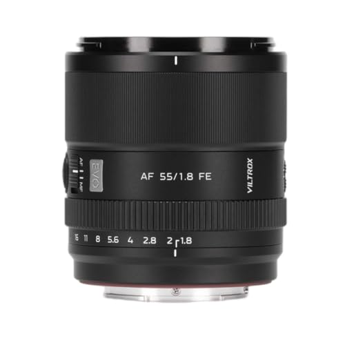 Image of VILTROX AF 55mm F1.8 EVO E APO Full Frame Large Aperture Auto Focus Prime Cameras Lens for Sony E-Mount A7IV ZV-E1 A7CII A7RV FX3 A7SIII A7CR A7III A7C A1 A7RIV A9 A9II A7RIII ZV-E10