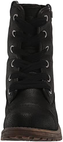 Roxy Girls RG Bruna Combat Boot Snow, Black 213, 2 Big Kid Review | Image 1