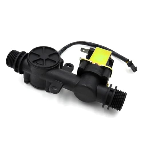 Sensor de flujo de agua G1/2 NPN Hall USN-HS21TX con electroválvula plástica 24V