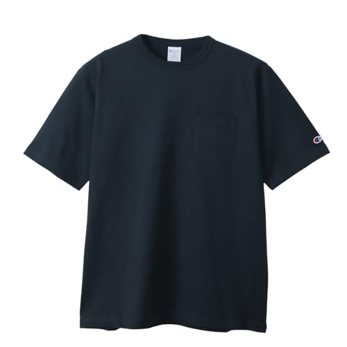[Champion] T�V���c ���� �ێ� T1011 �V���[�g�X���[�u�|�P�b�gT�V���c MADE IN USA C5-B302Z-370-XL