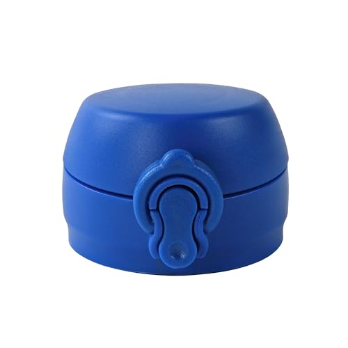 AWAVE Ersatzdeckel für Die Schule der Magischen Tiere Edelstahl Trinkflasche Kinder 380 ml, Einhandöffnung Hygienisch, Flaschendeckel inkl. Dichtung, Pinguin Juri, Blau
