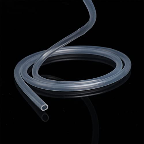 Zkenshan-Pure Silicone Tubing 1M/5M Food Grade Clear Transparent Silicone Tube Silicone Rubber Hose Soft Tubes Safe Rubber Flexible Silicone Tube, Good Wall Thickness ( Color : 3X5mm , Length : 1M )