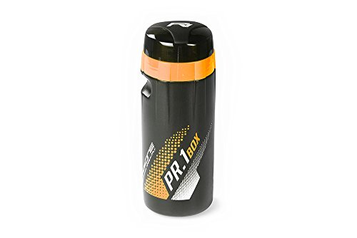 Raceone Portaoggetti e adattatori per Bicicletta Unisex Adulto, Nero/Orange Fluo, Unica