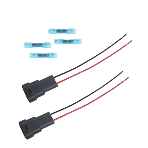 9005 9006 9012 9145 H10 Male Nylon Adapter Wiring Harness Sockets