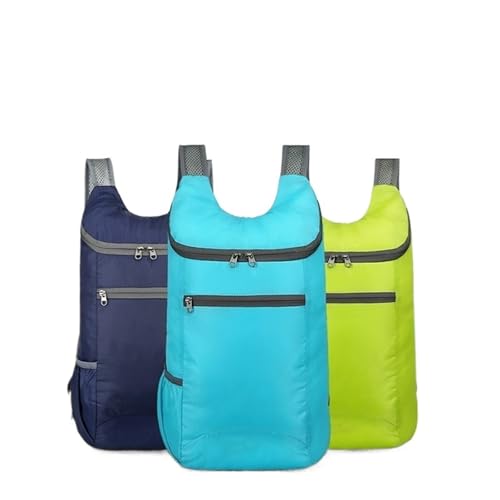 Lightweight Sports Foldable Backpack Outdoor Leisure Portable Multifunctional Compact Backpack(Rose Red)2