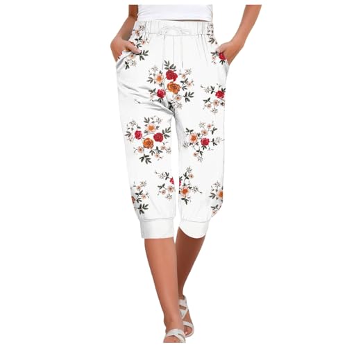 Pantalon casual femme fluide imprimé fini les joggings inconfortables pour le sport