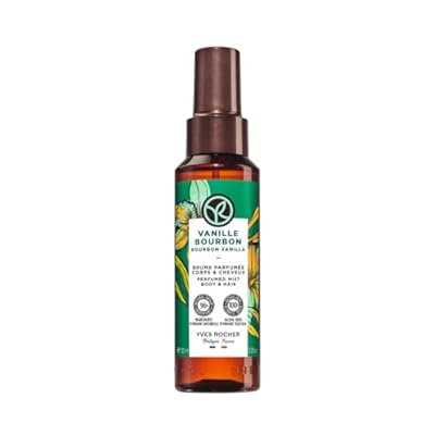 Yves Rocher Bruma Corporal Perfumada BAIN DE NATURE - Sensualidad Satinada para Cuerpo y Cabello - 96% Ingredientes Naturales - Vegana y Botella Reciclada - 100 ml (Vainilla) | Ya disponible en tu tienda friki favorita! En mundofriki.es!