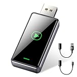 Alltotive S1 Wireless CarPlay Adapter for iPhone - Convert Wired to Wireless CarPlay, Plug and Play, Supports USB and Type-C, Compatible with iPhone iOS 10+ & Cars from 2016