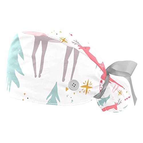 Chapeaux de travail pour l'arbre de Noël - Coiffes festives et respirantes en cuisine