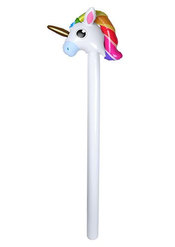 Henbrandt 110cm INFLATABLE UNICORN STICK