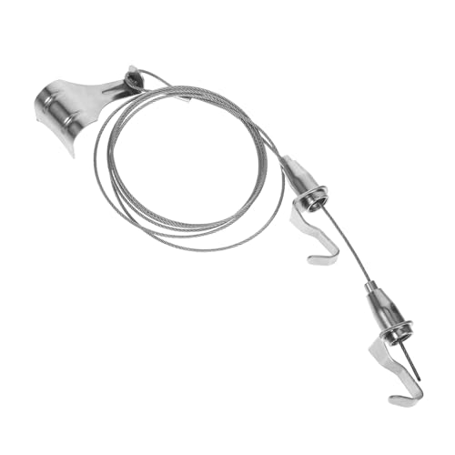 SHINEOFI Sistema Para Colgar Cuadros De Alambre Kit De Herrajes Metálicos Resistentes Para Colgar Marcos De Fotos Adecuado Para Exposiciones y Exhibiciones De Arte