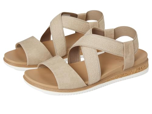 Skechers Desert Kiss   Sandalias bajas para mujer, gris topo, 38 EU
