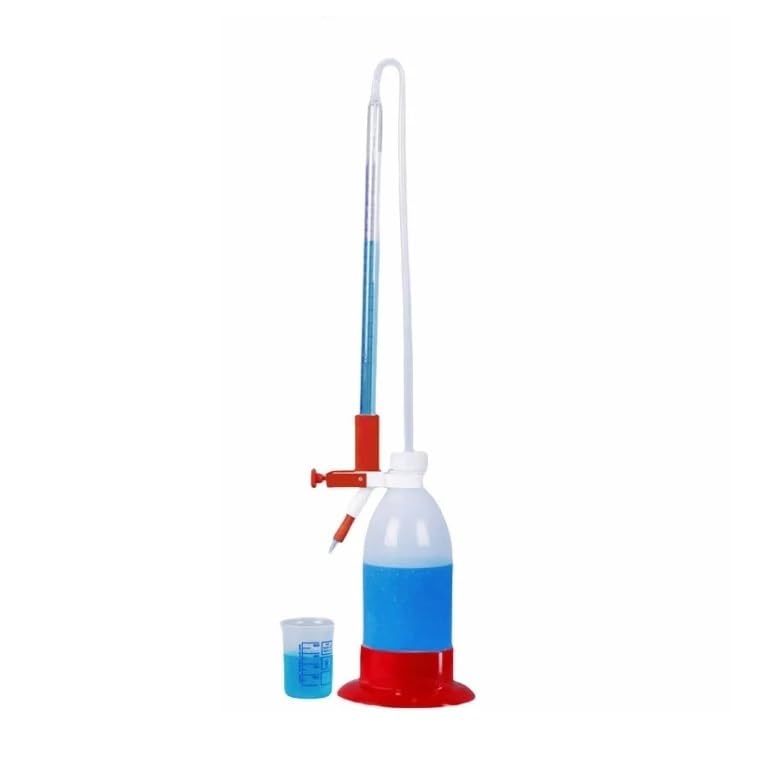 AUTOMATISCHE BÜRETTE, nach Dr. Schilling Ersatz SILBERBRAND, Klasse B, schwarzer Schellbachstreifen, Flasche PE-LD 25 mL