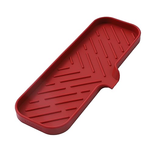 image for MicoYang Silicone Bathroom Soap Dishes with Drain Spout-Bathroom and K