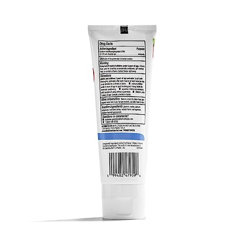365 by Whole Foods Market, Kid's Strawberry Fluoride Toothpaste, 4.2 Ounce