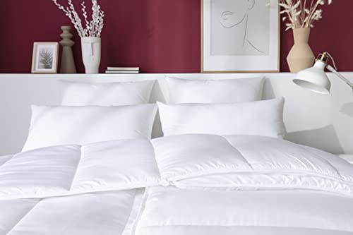 Edredón modulable Abeil de 240x260cm para no pasar frío ni calor en noches de invierno en pareja 7