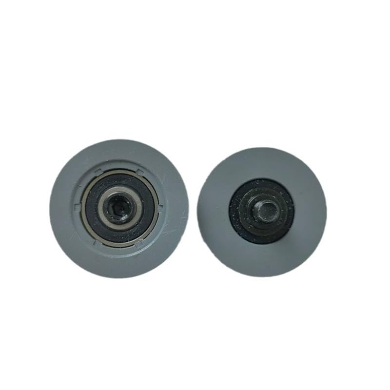 20PCS Elevator Door Rope Roller OD56mm W14mm Bearing 6201RS with Alex 56x14x6201