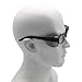 2 Pairs Safety Glasses Side Shields, Flexible Anti-Slip On Side Shields Fits Medium to Large Eyeglasses (Gray)