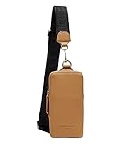Weiches, genarbtes Glattleder Liebeskind Berlin Basic Sling Belt Bag, light tan , Small (HxBxT 18.5 cm x 9.5 cm x 2.5cm), Light Tan - 8737