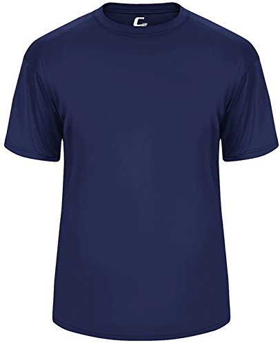Badger Sports C2 Youth Tee Navy X-Large