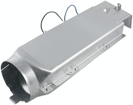 Compatible Dryer Heater Element w Thermostats for Samsung DV328AEG/XAA, DV328AER/XAA, DV328AEW/XAA, DV330AEB/XAA, DV330AEW/XAA, DV331AER/XAA, DV331AERXAA03 models, 5 X 8 X 20 inches