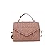 QINYA Borsa a Mano Borsa a Tracolla da Donna con Borsa Quadrata Semplice Semplice alla Moda