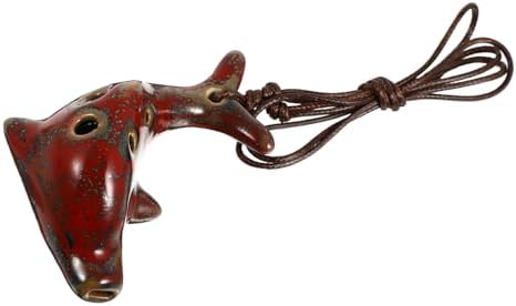 JOINPAYA Ocarina kids flute kid toy kids playsets Children Practice Wind Instrument pendant ceramics student