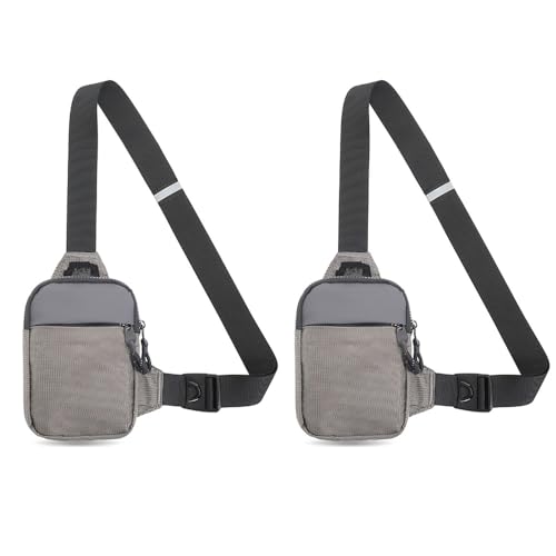 Cestmagu Concept Collective Travel Sling Bag Concept Global (grey,Large)