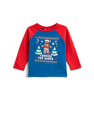 T-shirt bébé garçon imprimé Noël Koton, le cadeau idéal pour les fêtes