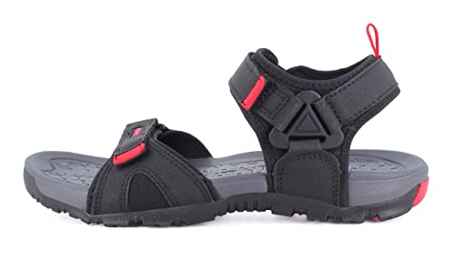 Image of Sparx Men's Sandals, Black Red, 6 UK, SS0587GBKRD0006