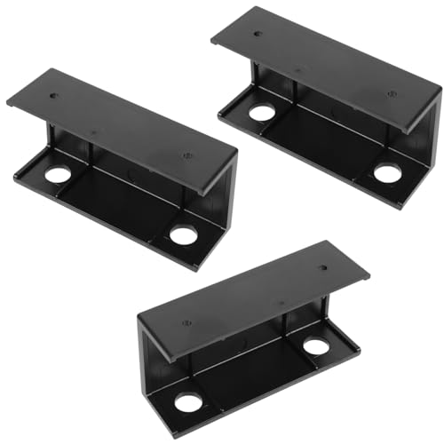 KALLORY 1set Under Desk Laptop Mount Keyboard Holder Bracket Multifunctional Shelf for Laptops Tablets and Routers Sturdy Easy Installation for Workspace Organization