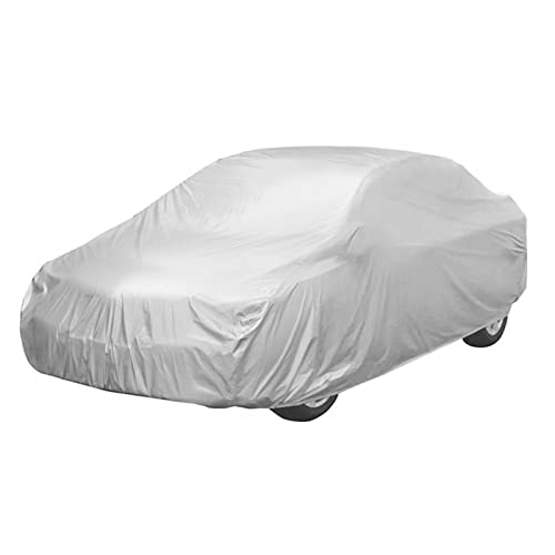 Shoze Car Cover 480x175x120CM Waterproof Breathable UV Universal Protection Outdoor Auto Cover Scratch Proof Durable Car Cover Indoor Car Covers for Winter Summer All Weather Protection (Large)