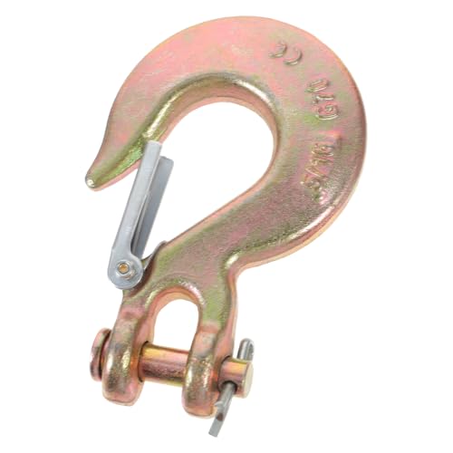 ULTECHNOVO Garage Hooks for Hanging Metal Hook 5/16' Lifting Hook Cargo Hook Alloy Steel Engineering Supply Secure Cargo Lifting