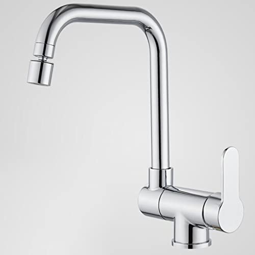 Robinets mitigeurs d'évier de cuisine pliants eau chaude froide - 2