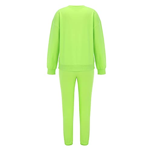 Women's Autumn And Winter Fashion Solid Color Round Neck Set Head Plus Velvet Long Sleeved Long Womens Ski #TOP2