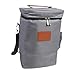 Menolana Red Ratafia Insulation Bag Backpack Cooling Bag Store 4 Bottles Ratafia Versatile Picnic Bag Cooling Bag Insulated Cooling Bag Bag for Beach Trips, Gray