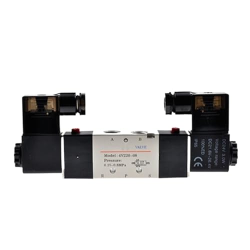Électrovanne 4V220-06 AC 110V à double solénoïde pour circuit pneumatique