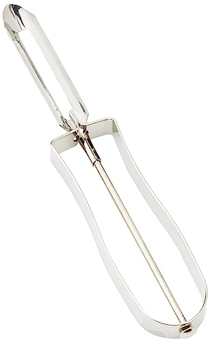 Vogue Swivel Vegetable Peeler - Stainless Steel, Ergonomic Design, Minimises Waste D051