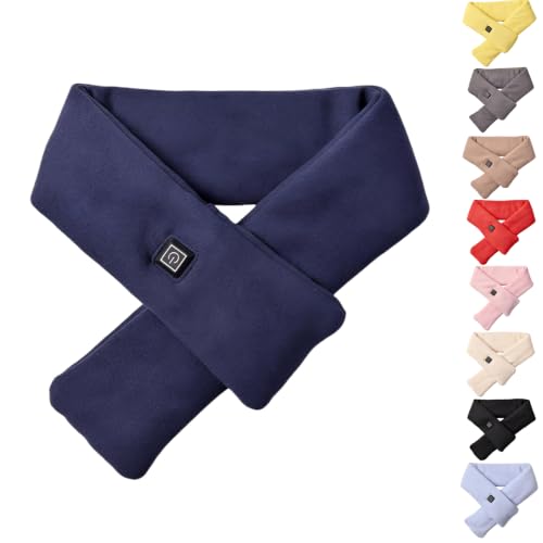 Heated Scarf for Women Heating Neck Warmer 3 Heat Setting Soft Fleece Scarf - image 1