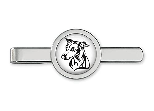 Oakmont Cufflinks Greyhound Tie Clip Dog Tie Bar