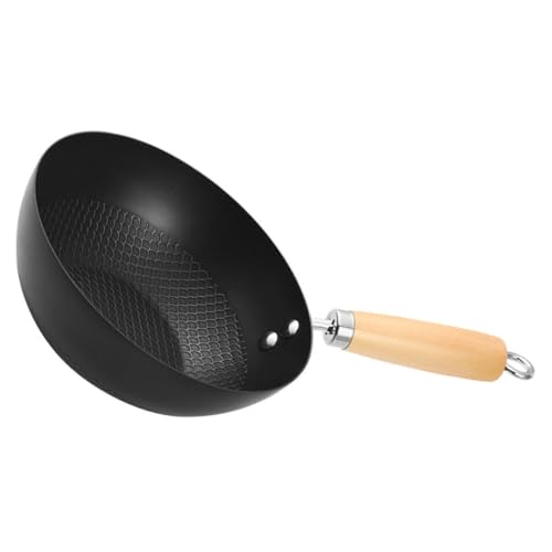Wok de hierro Garneck con mango ergonómico