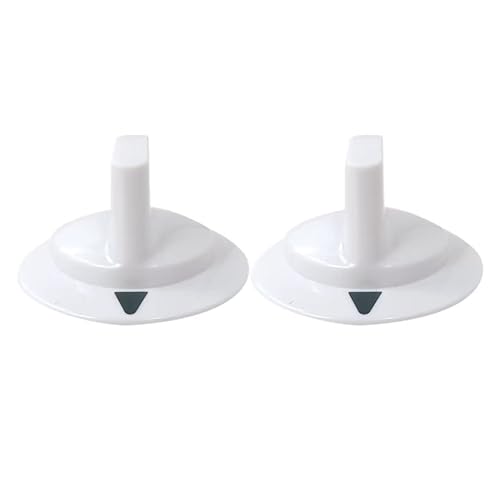Aftermarket Replacement by XSPANDER Dryer Timer Control Knob fits for Hotpoint AP3995164 1264289,Pack of 2,(White)