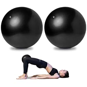 AOAVE 2 Pack Pilates Balls, Mini Yo...