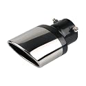 Schalldämpfer Standheizung Passend für Peugeot RCZ 206 207 208 301 307 308 406 407 408 508 2008 3008–6008 Edelstahl-Autoauspuff(Straight)
